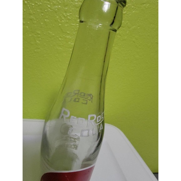 Rare Vintage Antique‎ Soda Pop Glass Bottle Enjoy Red Rock Cola - Picture 3 of 6